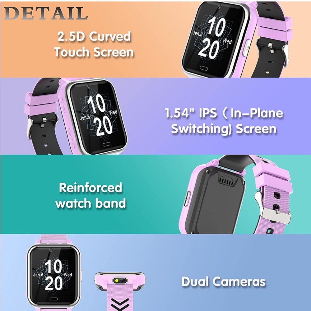 Smart Watch Macaron Color - Picture 6 of 8